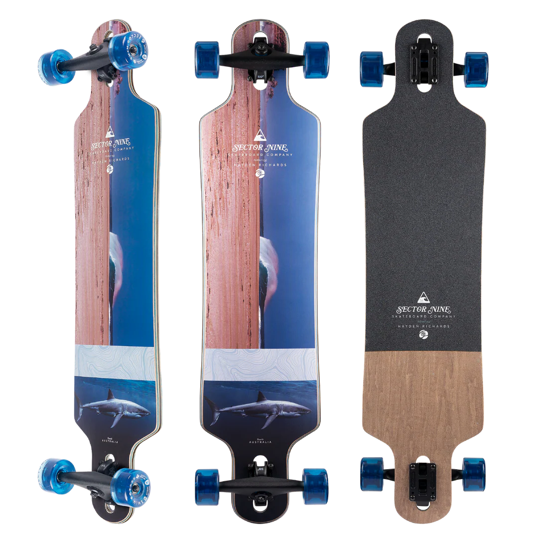 40.0" Sector 9 Meridian Rips Longboard