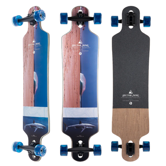 40.0" Sector 9 Meridian Rips Longboard