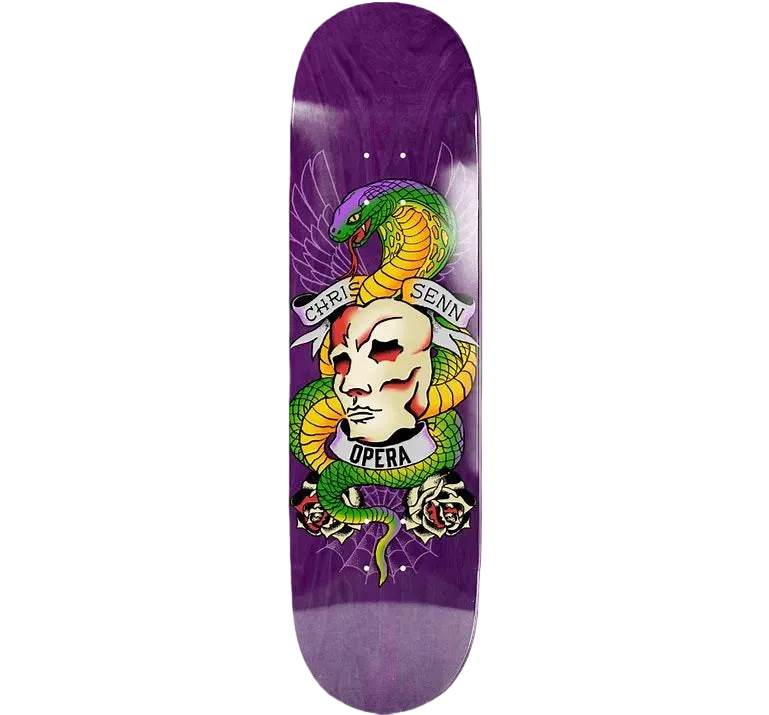 8.75" Opera Senn Guest Skate Deck Skate Shop Day Exclusive