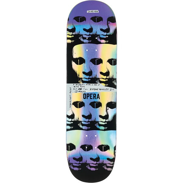 9.0" Opera Woolley Repeater Holographic EX7 Skate Deck