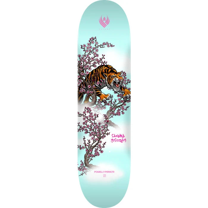8.25" Powell Peralta Yosozumi Tiger Flight Skate Deck