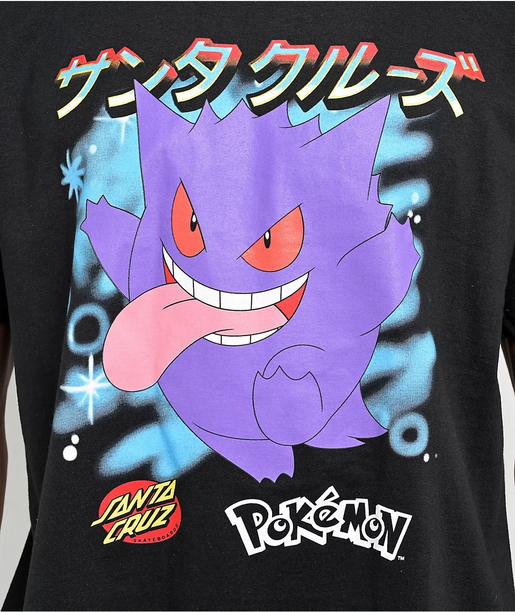 Santa Cruz & Pokémon Ghost Type 3 Shirt