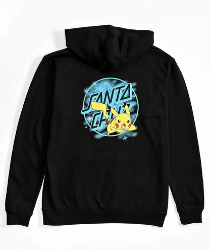 Santa Cruz & Pokémon Youth Pikachu Spray Dot Hoodie