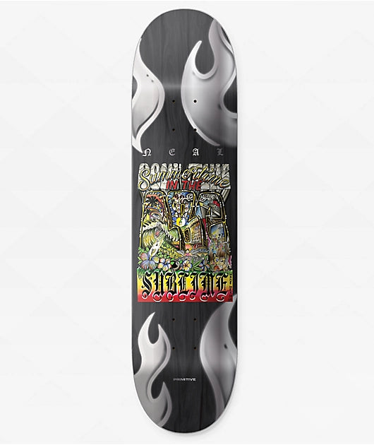 8.5" Primitive X Sublime Neal Neighbors Skate Deck