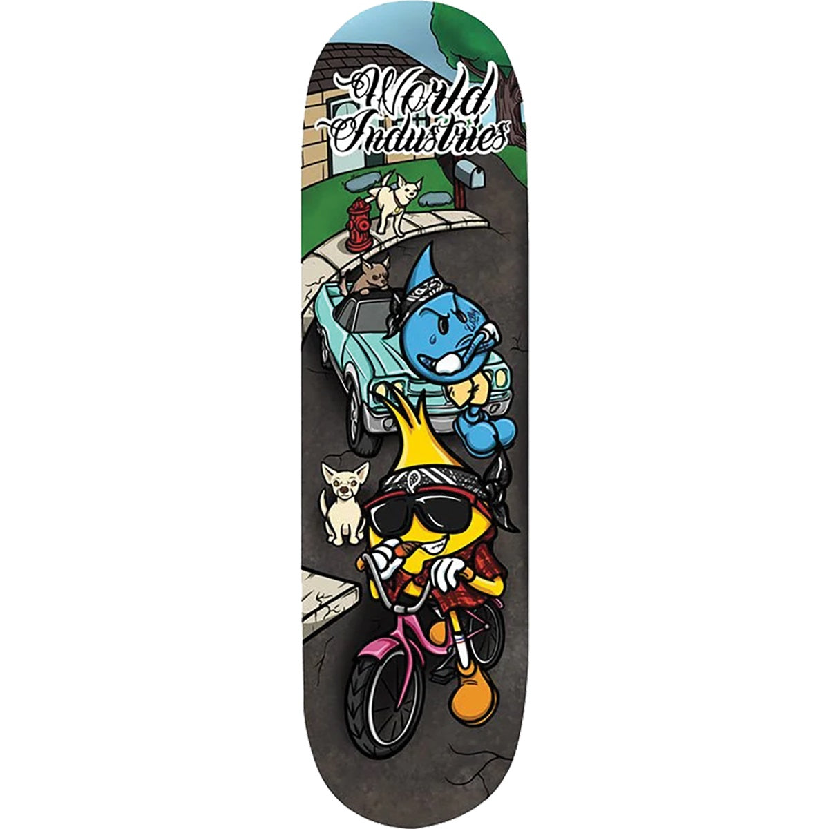 8.25" World Industries Homiez Skate Deck