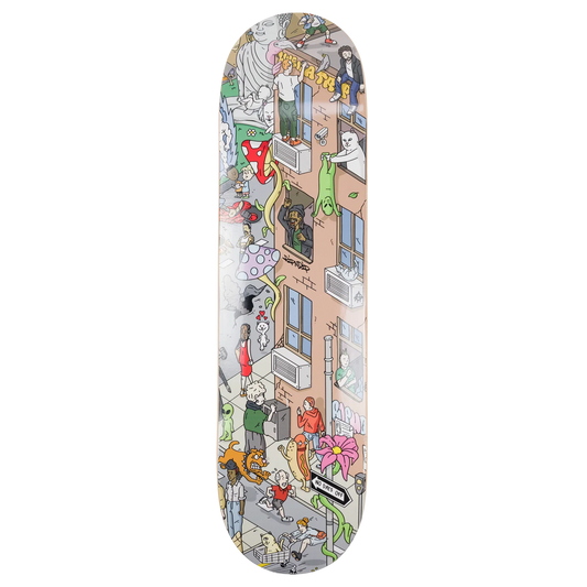 8.5" RIPNDIP Nerm City 3 Skate Deck