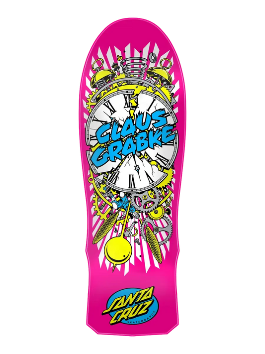 10.04” Santa Cruz Grabke Exploding Clock Reissue Deck