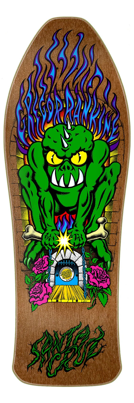 10.39” Santa Cruz Rankine Monster Reissue Skate Deck