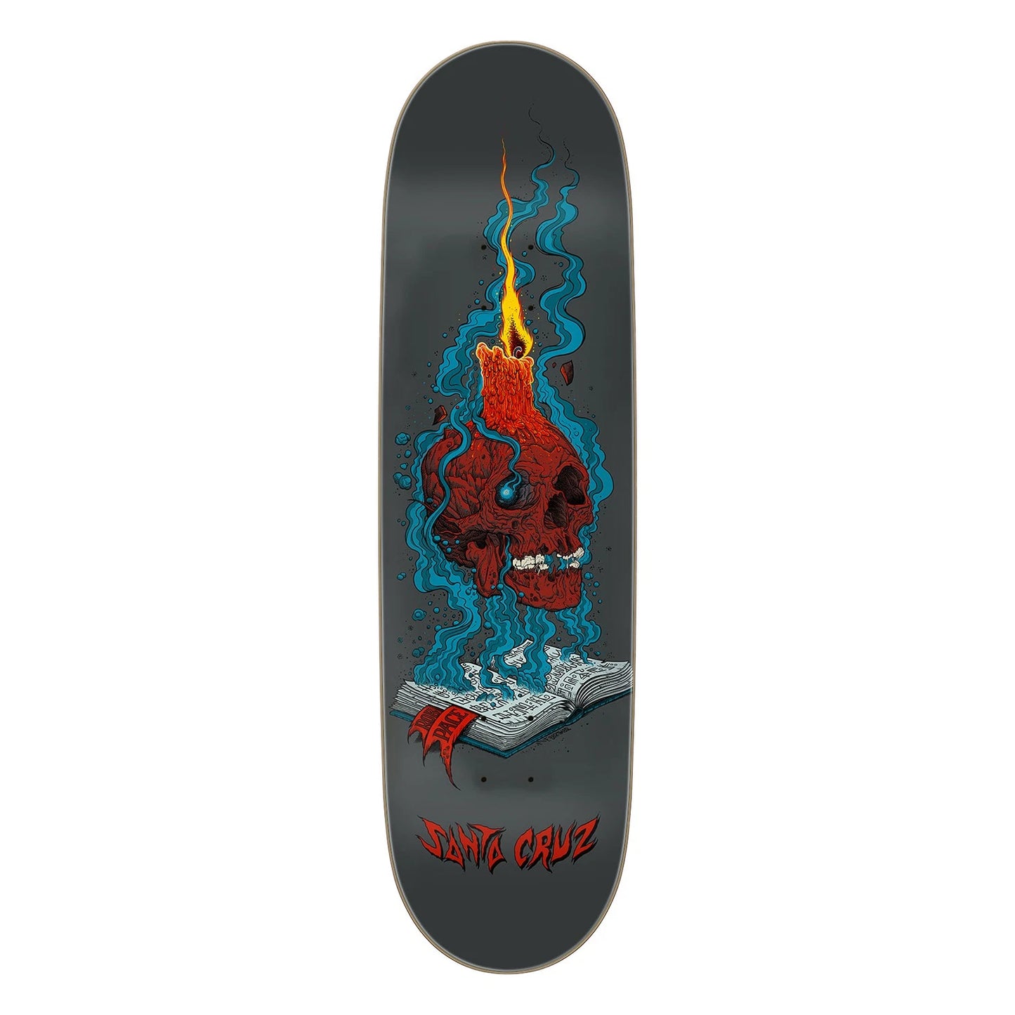 8.7" Santa Cruz Pace Necromancer Skate Deck