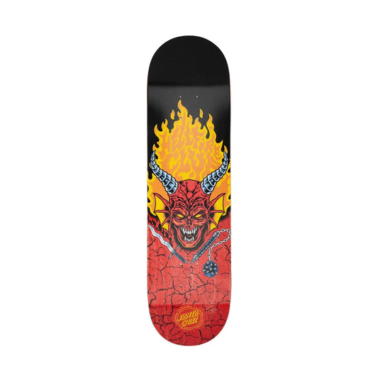 8.25" Santa Cruz X Stranger Things Hellfire Club Skate Deck