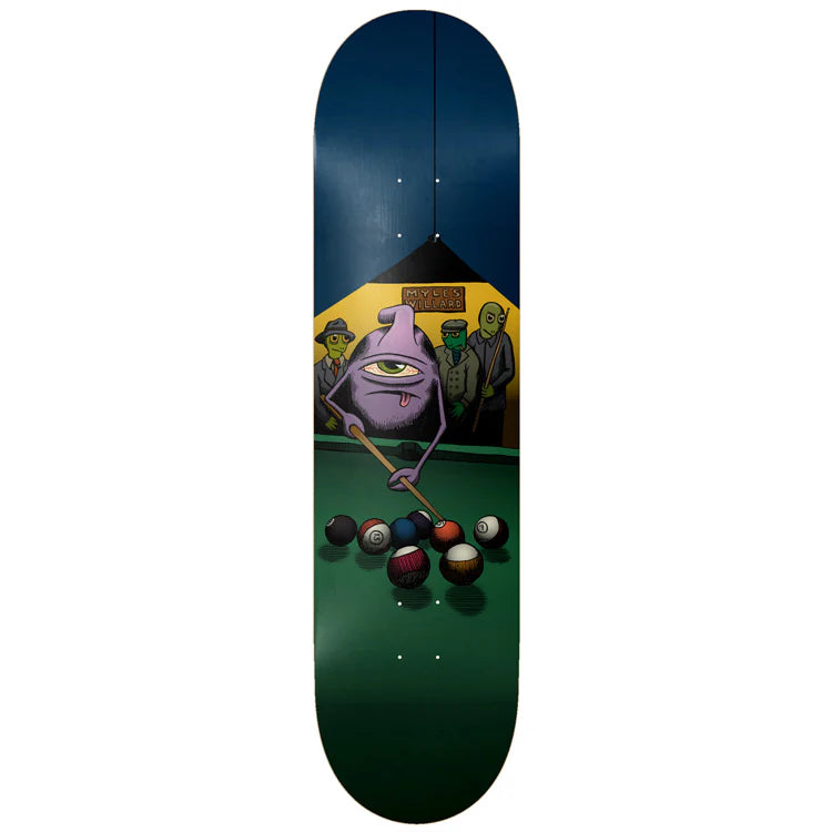8.25" Toy Machine Willard Hustler Skate Deck