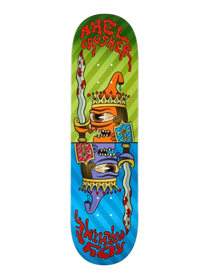 8.38" Toy Machine Axel Cruysberghs King Card Skate Deck