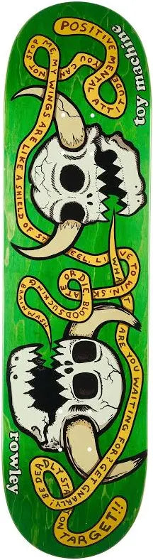 8.25” Toy Machine Rowley Skulls Skate Deck