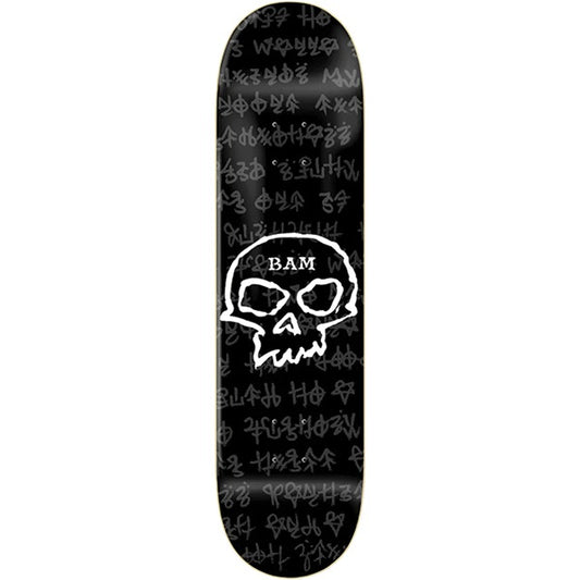 8.5" Zero Bam Stigoi Skull Skate Deck