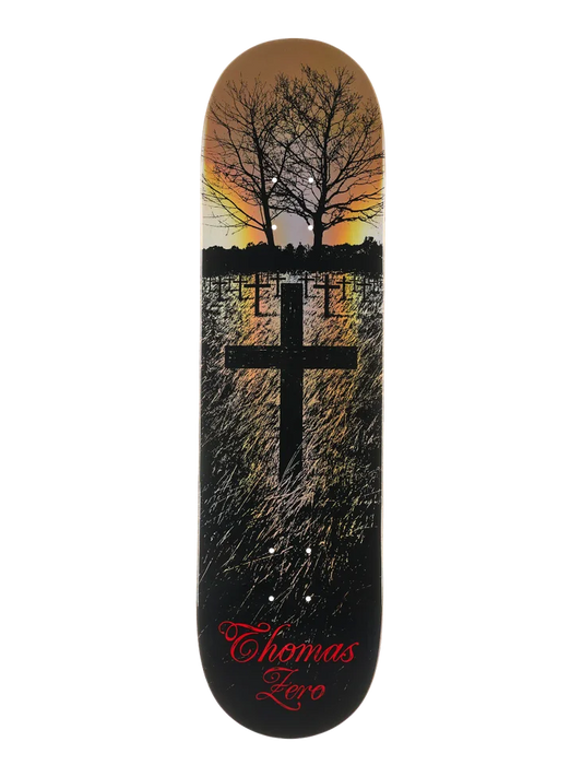 8.25" Zero Thomas Life & Death Bronze Skate Deck
