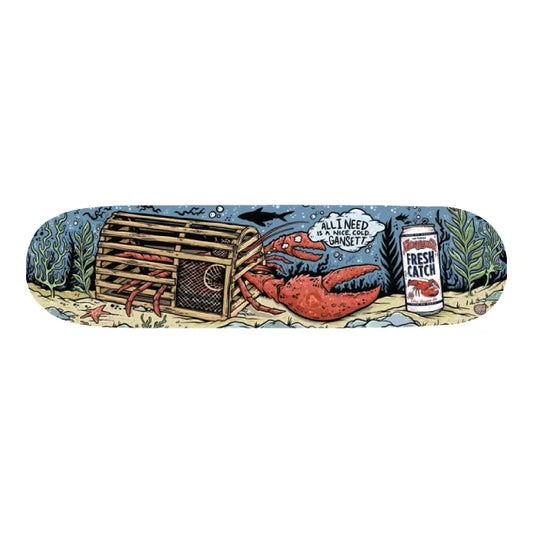 8.5" All I Need Gansett Fresh Catch Skate Deck