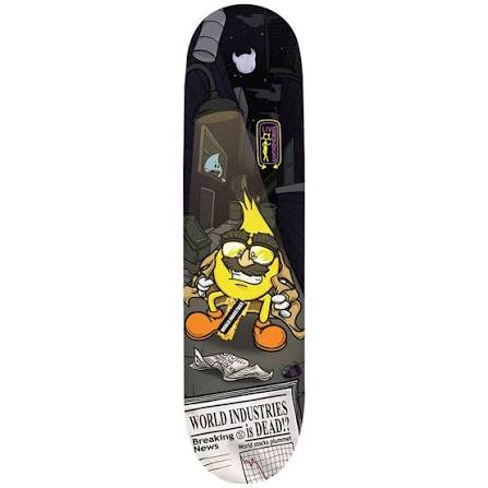 8.3” World Industries Flameboy Flasher Skate Deck