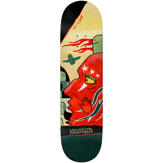 8.5" Krooked Wilson 3 Star Skate Deck