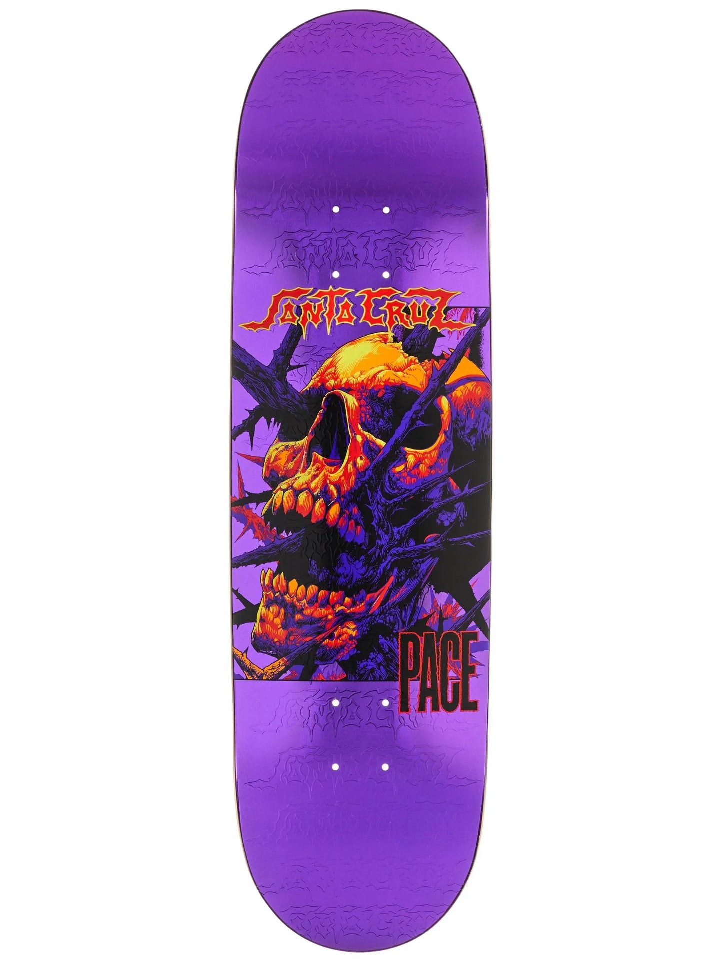 8.7" Santa Cruz Pace Deathtrap Remix Skate Deck