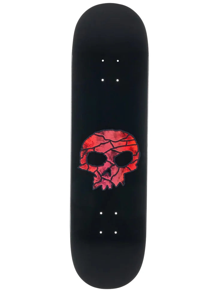 8.5" Zero Skull Stained Glass Skate Deck