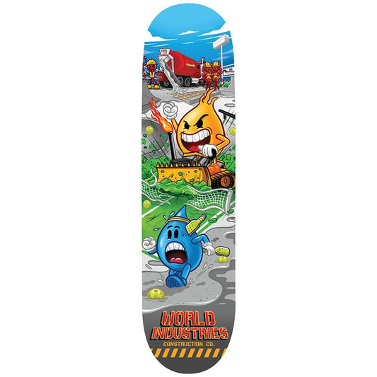 8.25” World Industries Pickelball Skate Deck
