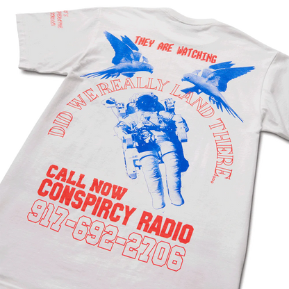 Call Me 917 Conspiracy Wht T-Shirt