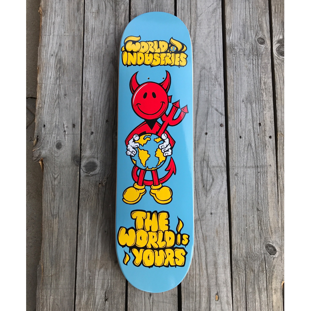 8.3" World Industries Devil Man - 'The World is Yours' Deck